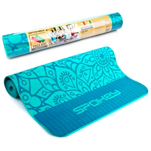 Trainigsmatte Spokey  Mandala Podložka na cvičení vč. popruhu