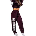 Trainingshose Nebbia STRONG BEAUTY Loose-Fit Baggy Pants BOYFRIEND STYLE 432 dark red