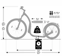 Tretroller Kickbike CROSS MAX 20V