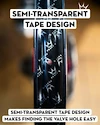 Tubeless-Felgenband PEATY'S  Rim tape 27 mm - 50 m roll (pts-hrt-50m-r27-6)