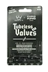Tubeless-Ventil PEATY'S  X chris king (mk2) black tubeless valves 42mm (ptv2-42-blk-12)