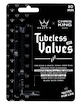 Tubeless-Ventil PEATY'S  X chris king (mk2) black tubeless valves - 80mm (ptv2-80-blk-12)