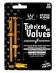 Tubeless-Ventil PEATY'S  X chris king (mk2) gold tubeless valves - 80mm (ptv2-80-gld-12)
