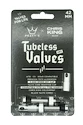 Tubeless-Ventil PEATY'S  X chris king (mk2) silver tubeless valves 42mm (ptv2-42-sil-12)