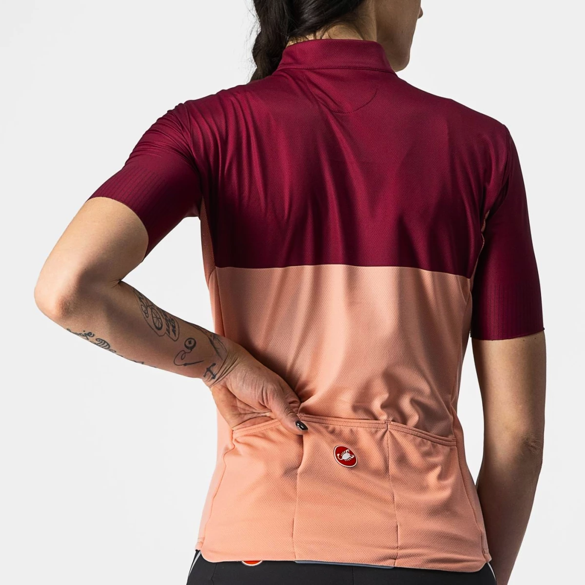 Castelli Velocissima Blush/Bordeaux