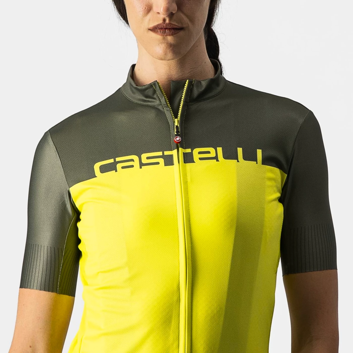 Castelli Velocissima Sulphur/Militärgrün