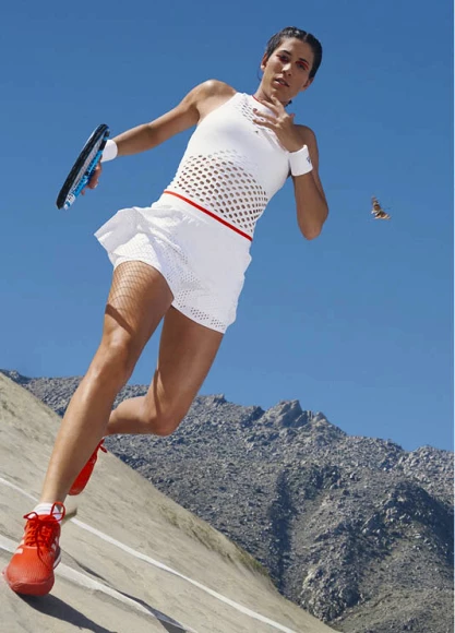 Garbine Muguruza und Damen Tank Top für Tennis adidas SMC SML Tank