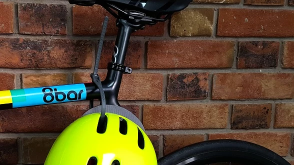Hiplok Z Lok Fahrrad Spanngurt am Helm