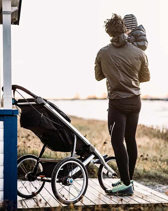 Kinderwagen Thule Glide 2 bringt Sie auf Plätze in der Natur, die Sie nur so nicht erreicht hätten