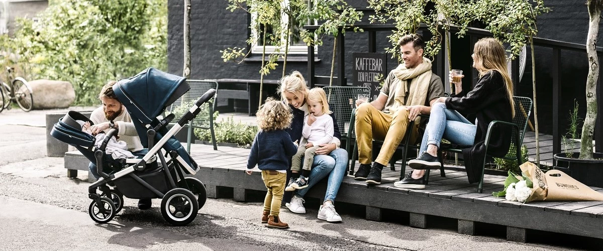 Thule Sleek Stadt-Kinderwagen für Familien