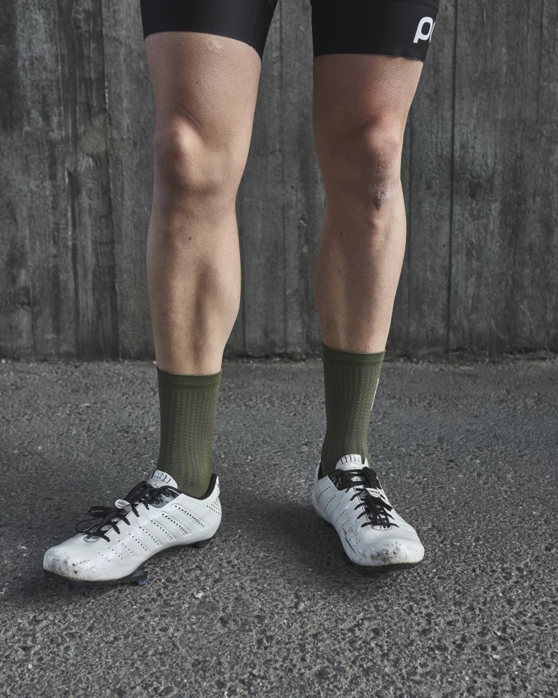 POC Flair Mid Epidote Green/Uranium Black