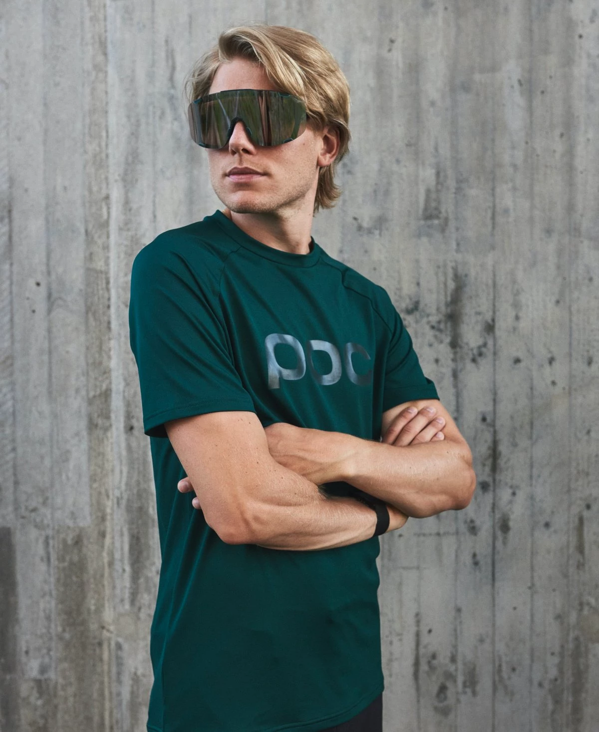 POC M's Reform Enduro Tee Uranium Black