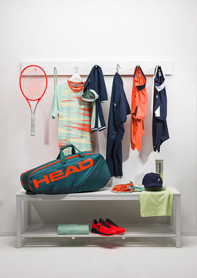 Herren-Tennisbekleidung von Head aus der Kollektion 2023
