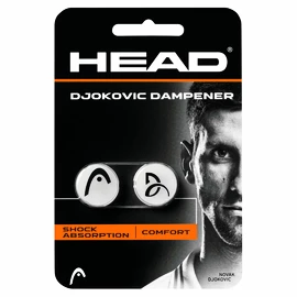 Vibrationsdämpfer Head Djokovic Dampener White 2 Pack