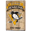 Wandtafel WinCraft Established NHL Pittsburgh Penguins