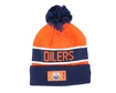 Wintermütze Fanatics  Authentic Pro Game & Train Cuffed Pom Knit Edmonton Oilers