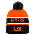 Wintermütze Fanatics  Authentic Pro Game & Train Cuffed Pom Knit Philadelphia Flyers