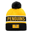 Wintermütze Fanatics  Authentic Pro Game & Train Cuffed Pom Knit Pittsburgh Penguins