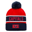 Wintermütze Fanatics  Authentic Pro Game & Train Cuffed Pom Knit Washington Capitals