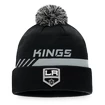 Wintermütze Fanatics  Authentic Pro Locker Room Cuffed Pom Knit NHL Los Angeles Kings