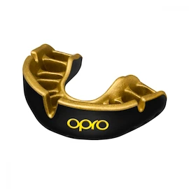 Zahnschutz Opro GOLD Black/Gold Senior