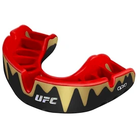 Zahnschutz Opro PLATINUM UFC Black/Red/Gold Senior
